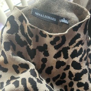 Long sleeve leopard sweater dress from Nordstrom NEW!